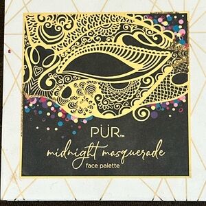 PÜR Midnight Masquerade Face Palette - Gold and Black